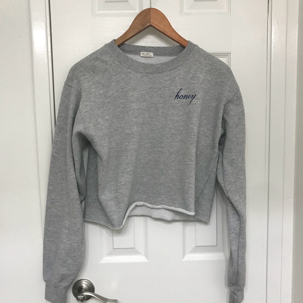 Gray Pacsun Honey Sweatshirt
